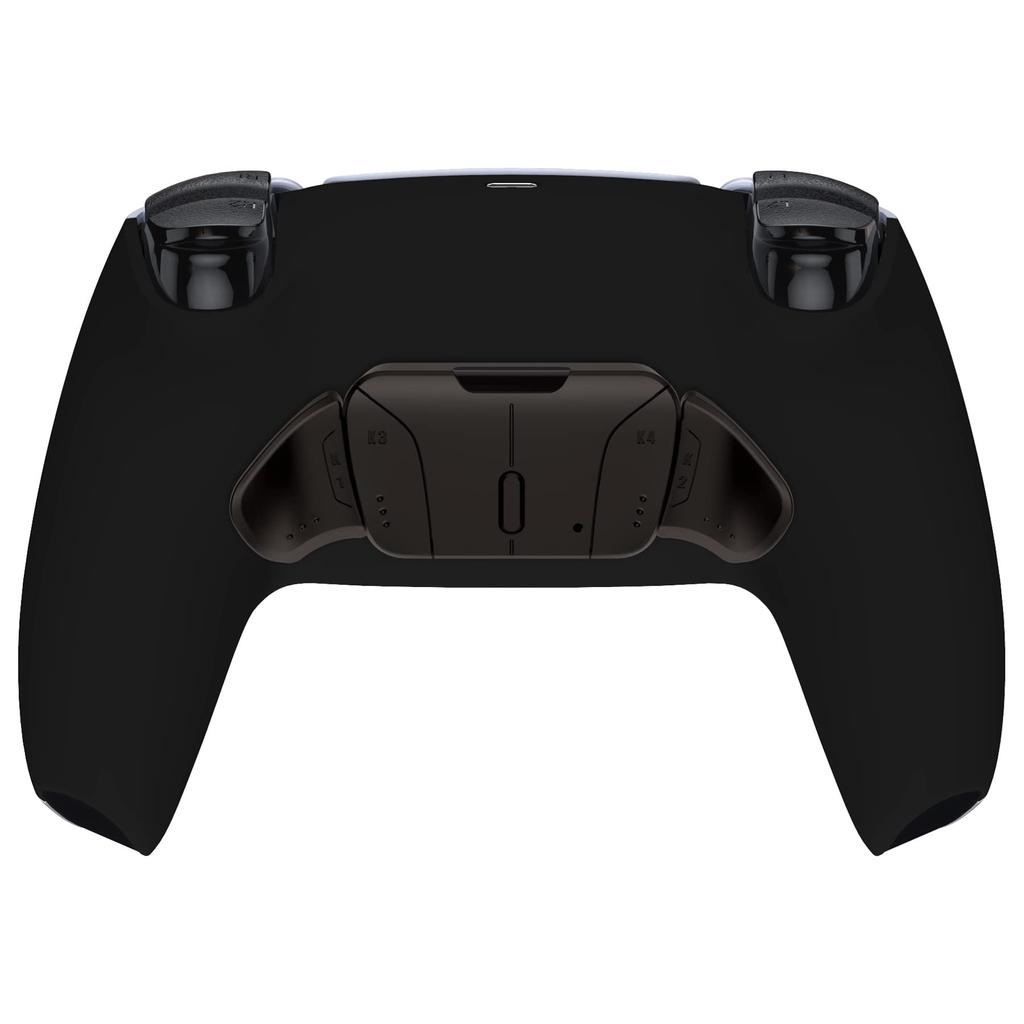 Wersja metalowa w czystym kolorze RISE4 V3 zestaw do mapowania tylnej obudowy kontrolera eXtremeRate PS5 4 czarne przyciski z tyłu kontrolera PS5 nie jest