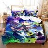 Cool Mahoutsukai No Yakusoku Fan Merch Duvet Cover + 2 Pillowcases Gentle Fantasy Wizard Illustration Art Bedding Set Skin-Frien