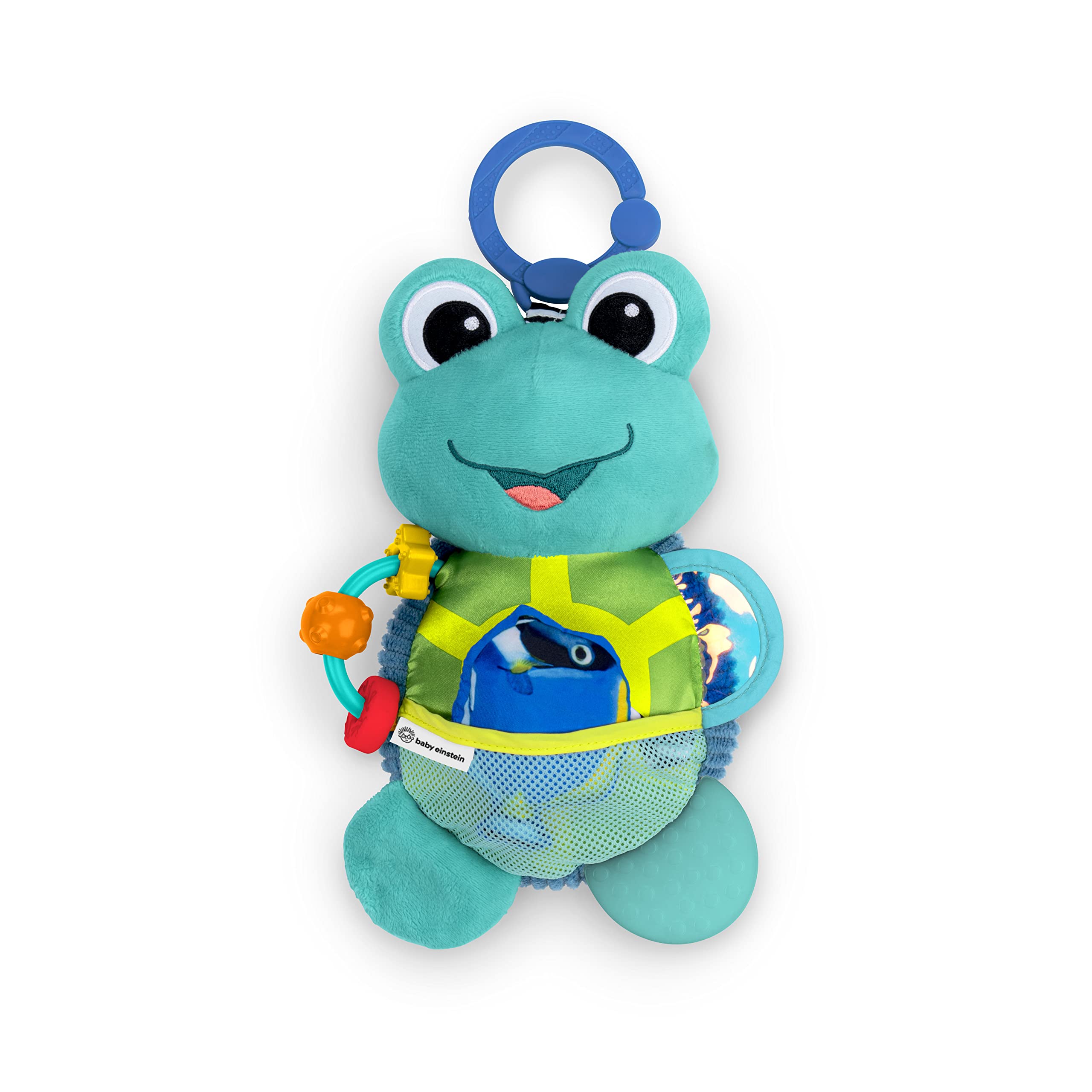 

Baby Einstein Baby Einstein Friend Neptune the Turtle months and Fingertip Educational Stroller Toy 13156 Hand-Playing - [0 up] зелений