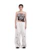 Depeugameoncheu Feather Painting Pants [White]