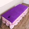Beauty Bed Sheets Bath Towels Massage Therapy Bed for Beauty Salons Large Towels Adult Soft Polyester Dustproof Pad with Holes