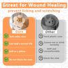 Cat Cone Collar Soft, Waterproof Cats Cones to Stop Licking After Surgery, Adjustable Soft Elizabeth Cats Collars for Wound Healing, Flower Shape Cat