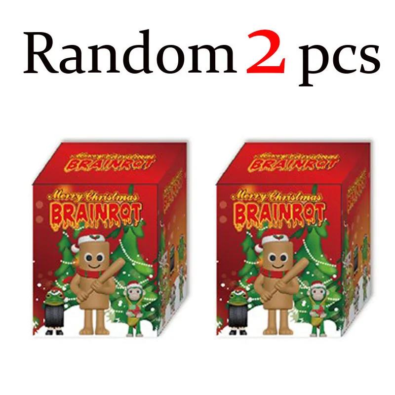 

Non-Toxic Christmas Cute Shark Camel Cup Dolls Cartoon Animal Model Blind Box Toys For Kids Gift Collectible Decoration