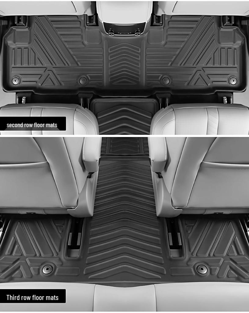 Mazda 25 EZ-60 Extended Range TPE Floor Mats & 3D All-Weather Trunk Mat with Starry Sky Blanket & Carbon Fiber Texture