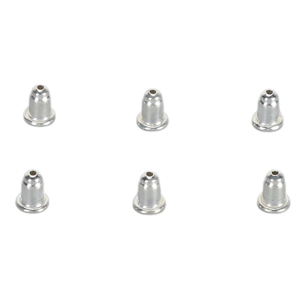 Earring Backs 925 Silver Replacement Secure Locking Studs Backs for Women Girls 3 Pairs