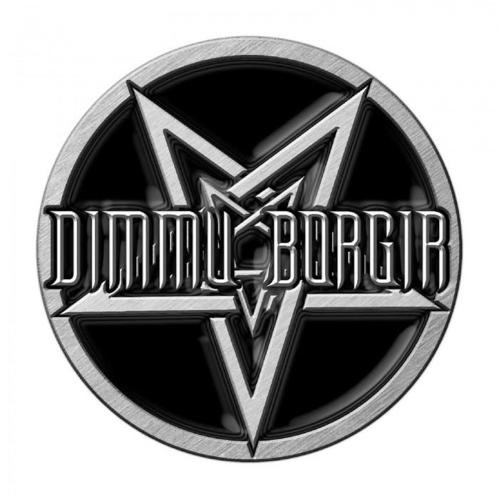 Dimmu Borgir Enamel Pentagram Badge