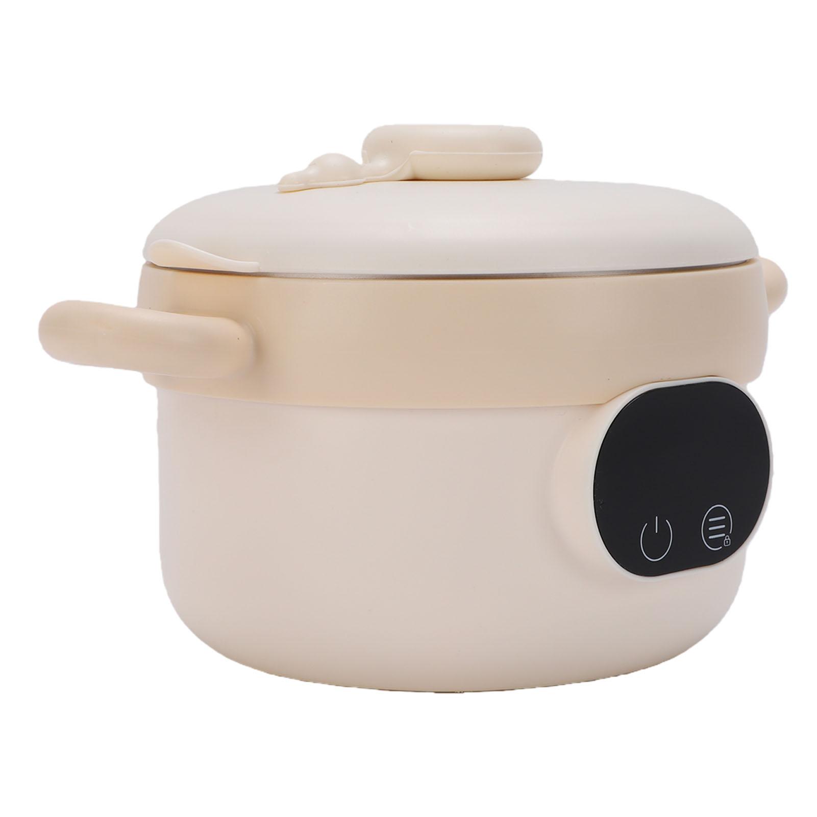 Bol Chauffe-Plat Électrique 470ML Sans Eau Acier Inoxydable Sans Fil Rechargeable Boîte à Lunch Isotherme pour Aliments pour Bébé Type 1