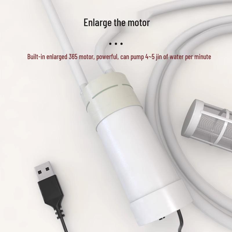 Electric Self-Priming Siphon Pump for Aquarium Water Change & Filtration