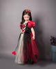 Alice in Wonderland Queen Fairy Tale Halloween Costume Height [cnstone] Children's Dress, Dress, Red, Girls' (Size 8T, 125-135cm)