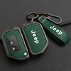 Car Remote Key Case Cover Protector Shell For Jeep Gladiator JT Sahara JLU Wrangler JL Rubicon 2018 2019 2 3 4 Button Flip Key