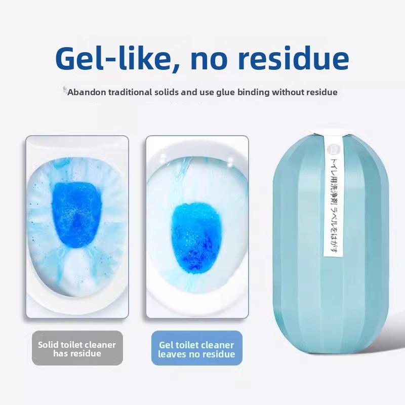Toilet Cleaning Odor Removal Blue Bubble Toilet Cleaner