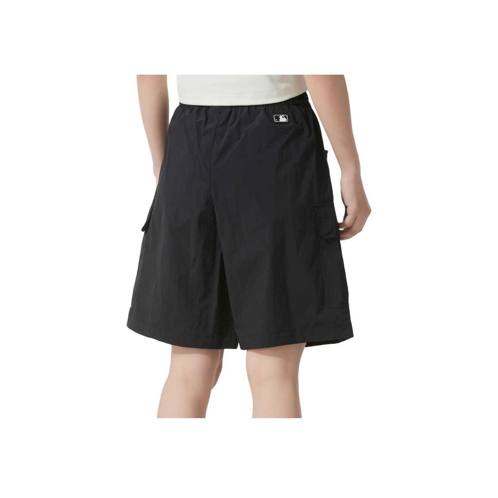 New MLB Cargo Shorts Unisex Black 3ASMB1153-50BKS