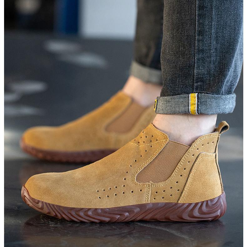 Pantofi de protectie anti-smash si anti-punctura echipati cu rezistenta la caldura pentru lucratori