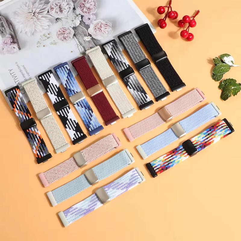 Magnetic band For HUAWEI watch fit 3 4 pro strap Smartwatch Accessories Braided solo loop Bracelet correa huawei watch fit4 band