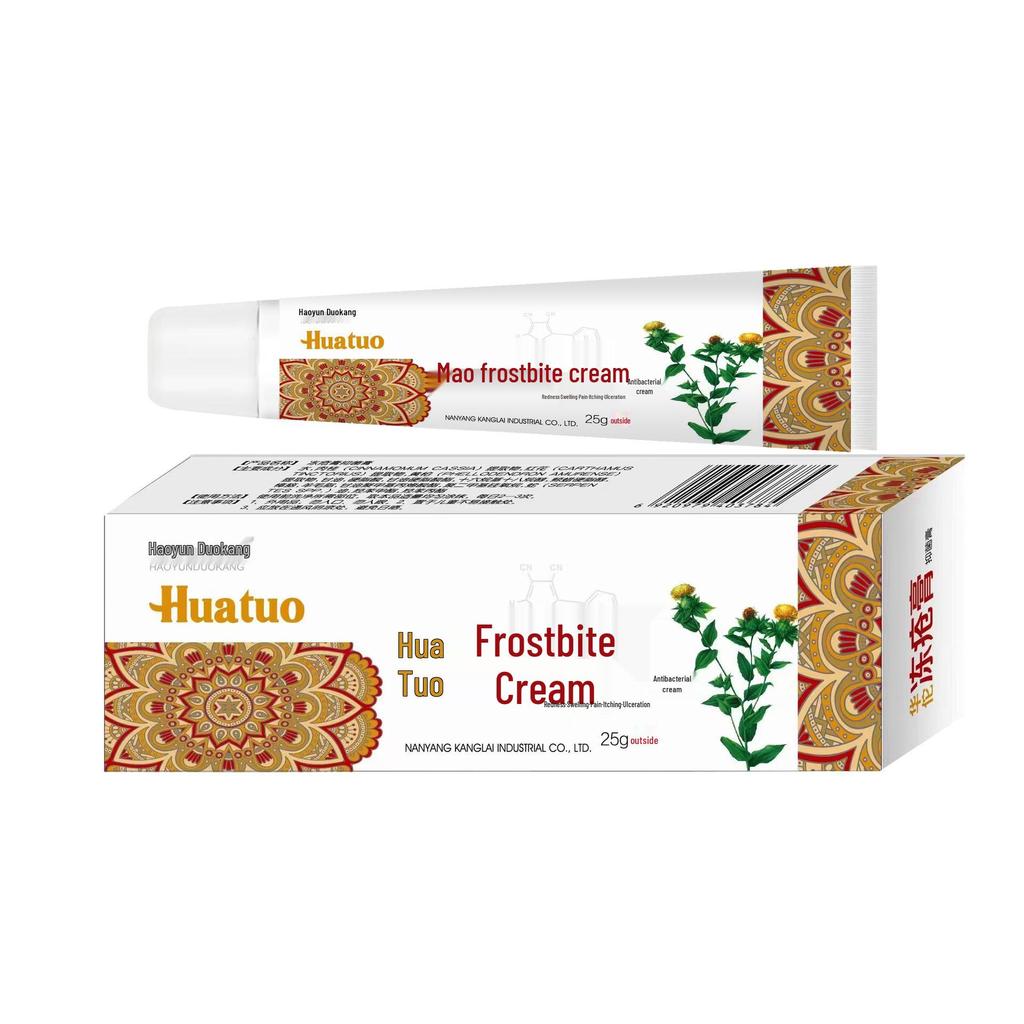 Huatuo Örtig Höst & Vinter Klådstillande Frostskadskräm för Händer & Fötter