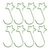 Home Christmas Decorations Stainless Steel Star Christmas Flower Hook Firm Durable Christmas Tree