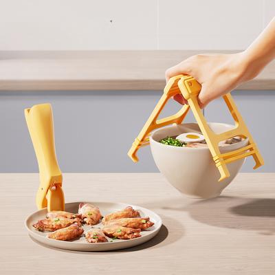 Silikon Verbrühschutzklemme Magisches Werkzeug: Küchenschüssel-Picker und Dämpfschüssel-Picker zur Vermeidung verbrühter Hände