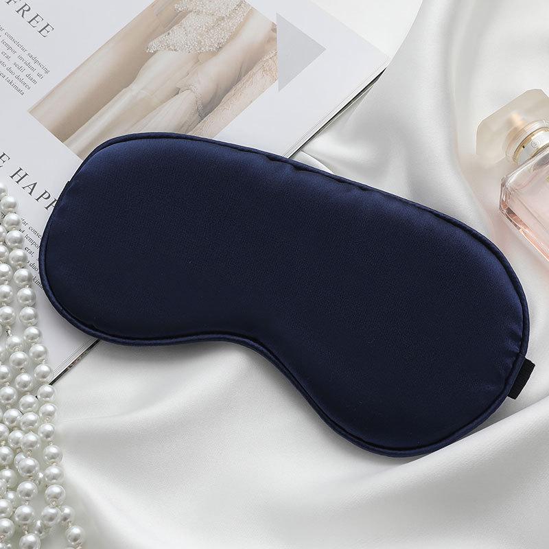 Unisex Soft Breathable Sleep Eye Mask with Adjustable Strap - Blocks Light for Comfort During Travel or Sleep