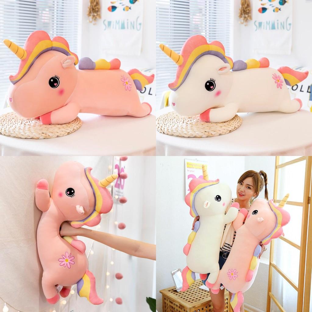 Large Plush Unicorn Doll With Soft Fluffy Material Ideal For Birthday Gifts And Cuddling