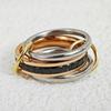 Multi Layers Stainless Steel Rings Stack Set For Women Men Simple Colorful CZ Spinelli Ring Jewelry Gift Trend