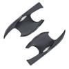 4Pcs Car ABS Door Handle Bowl Cover for Yaris VIOS XP150 2019‑2022(Carbon Fiber)