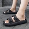 Fashion Couple Slippers Lightweight EVA Soft-soled Beach Shoes Couple Home Bathroom Slipper Outdoor Casual Flat Slippers Chanclas Hombre