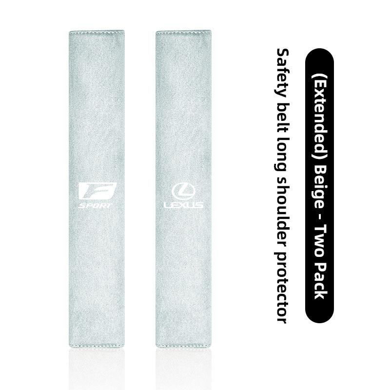 Car Seat Belt Shoulder Protection Set Interior Accessories For Lexus F SPORT ES UX 300e GS GX IS LS LX CT LC LBX NX RX 350h 450h
