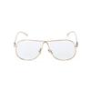 Miu Miu Lightweight Fashion Oval Sunglasses Women sunglasses Gold SMUA56_S5AK_FE08N_C_066