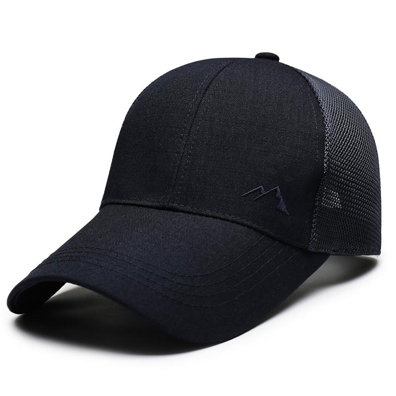 Sommer Herren Atmungsaktive Mesh Baseballkappe Sonnenschutz Outdoor Sport Schnelltrocknende Kappe
