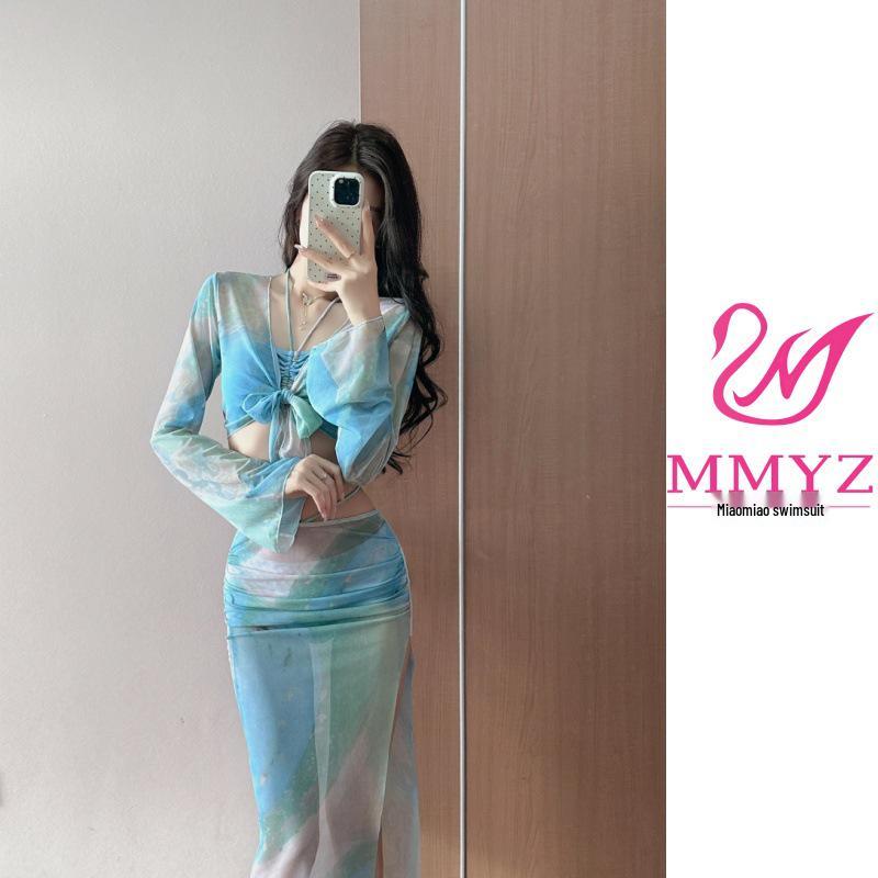 2025 Spicy Girl Thailand Beachwear: Four-Piece Bikini Set for Women