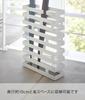Yamazaki Home Brick 2360 Wide Umbrella Stand White W30 x D10 x H43cm Direct from Japan