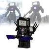 Titan Skibidi Toilet Tv Man Mechanical Building Blocks Puzzle Toy Childrens Gift