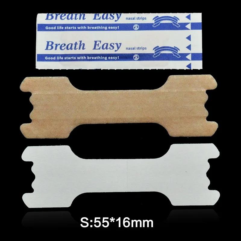 Durable And Safe 100/500Pcs Breath Nasal Strips Right Aid Stop Snoring Nose Patch Good Sleeping Patch Product Easier Breath Sleep Aid Decive