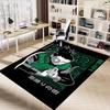 1pc Shikamaru Shadow Binding Technique Home Office, Durable Polyester Floor Mat with Easy, Office Decor, Urban Style, Nonslip Backing