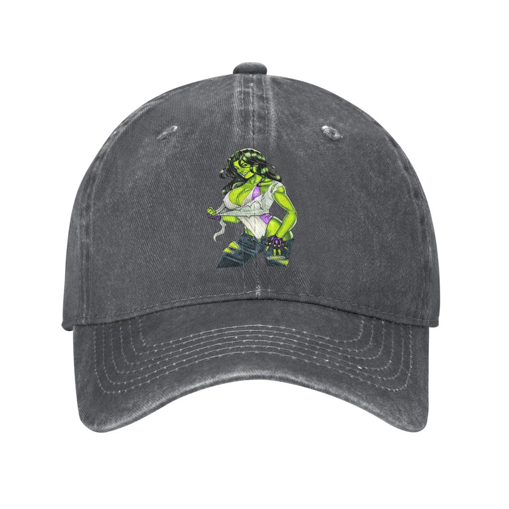 Hulk Multicolor Hat Peaked Womens Cap She Hulk SEXY Personalized Visor Protection Hats