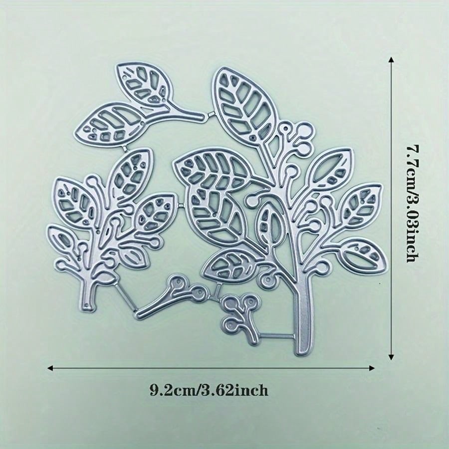 Leaves Metal Cutting Dies Stencil DIY Scrapbooking Embossing Paper Cards Album Making Decorative Craft Cut Template