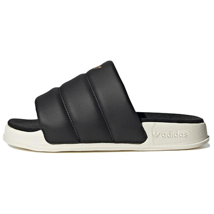 (WMNS) adidas Adilette Essential Шлепанцы Черный Белый Женские FZ6162 EU 37