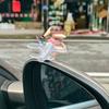 1/2/4/6Pcs Car Ornaments with Light Cool Dynamic Rotating Design Easy Installation Aircraft Shape Motorcycles Bicycles Decorations