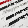 3D ABS Black Logo AMG Emblem Letters Car Trunk Badge For Mercedes Benz W204 W205 W176 W177 W212 W213 AMG Sticker Accessories