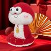 Cute Year of The Snake Plush Toy Soft Snake Animal Doll Snake Stuffed Plush Doll  Birthday Gifts