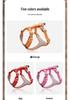 Shock-Absorbing Reflective Dog Harness with Double Handle for Large Breeds