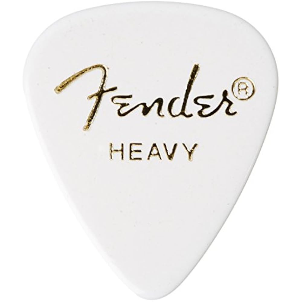 Fender Pick 351 SHAPE CLASSIC PICKS - 144 COUNT HEAVY, WHITE