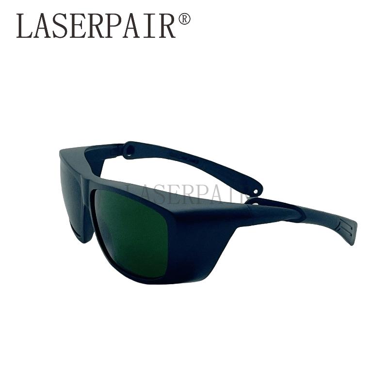 CE EN207 Certified High Protection 3000W 1064nm OD 7 Laser Protection Lenses Laser Welding Lens (Green,safety glasses)