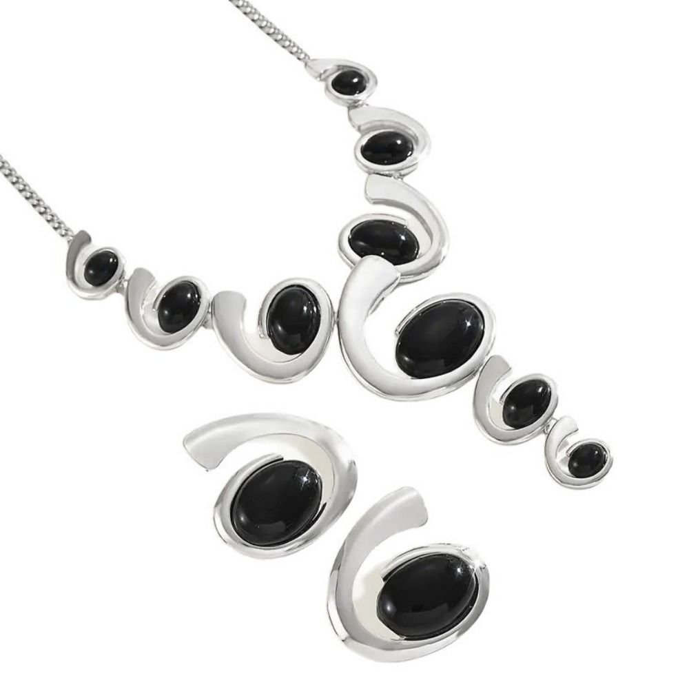 Alloy Spiral Snail Clavicle Chain Adjustable Women Choker Elegant Charm Bridal Jewelry