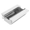 Cantilever Tool Box 2 Tier 3 Tray Stainless Steel Portable Expandable Tool Storage Box for Home Auto