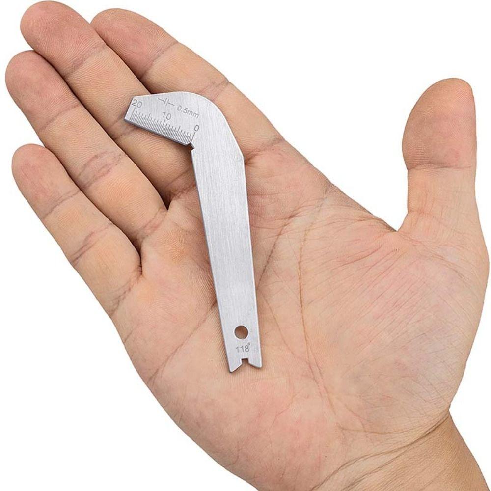 Measuring Drill Template Gauge Gauging Grinding Center Gauge Drill Bits Angle Gage  Measure Tool