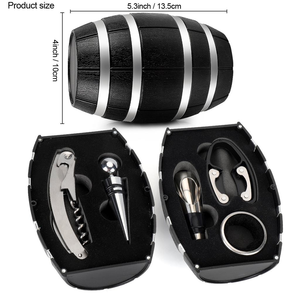 Stainless Steel Wine Bottle Stopper Wine Bottle Vacuum Saver Sealer Opener Preserver Pump Stopper Tools Kitchen Accessories