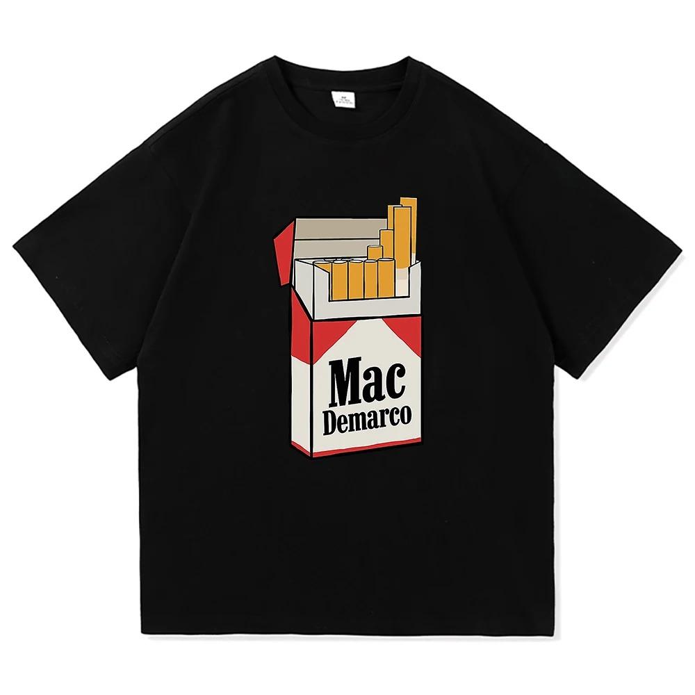 Mac DeMarco Ill Smoke You Graphic Tee Ode To Viceroy Merch Harajuku Cute Style Unisex Cotton Women And Men Tshirts