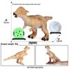 Large Soft Jurassic Dinosaur Toy - Tyrannosaurus Rex, Titanosaur & Brachiosaurus Models for Kids' Cognitive Learning