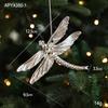 Silver Irregular Electroplated Christmas Tree Ornaments - Glossy Plastic Pendants In Stock